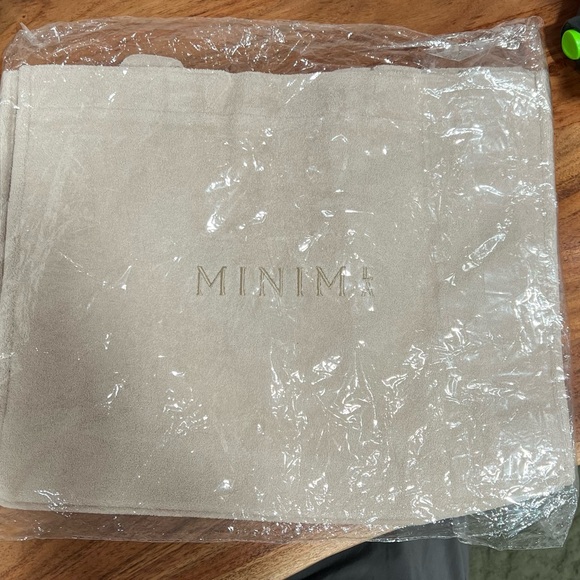 MinimLA Terry Beige Tote Bag, Beach, Gym, Shopping, Gift, Travel - Picture 4 of 4